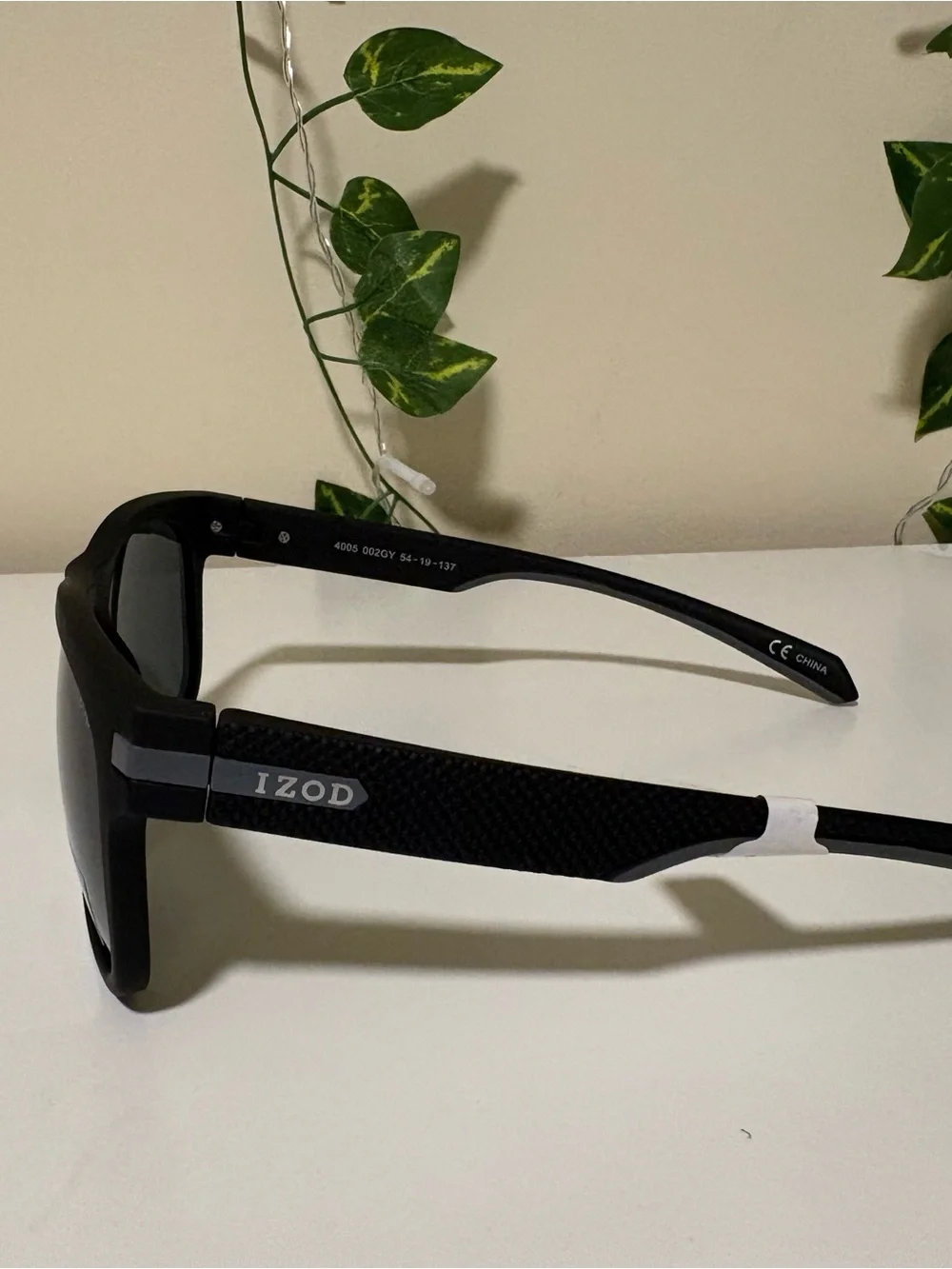 Izod Black Men's Sunglasses with Dark Lenses